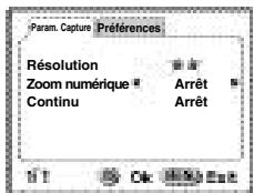 PENTAX DIGIBINO - Sélectionner un paramètre à l'aide des touches ou - 2