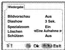 PENTAX DIGIBINO - Löschen eines einzelnen Bildes - 1