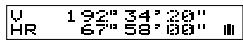 U 192" 34' 20" HR 67" 58' 60" III