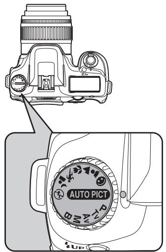 PENTAX ISTDS2 - Réglez le sélecteur de mode sur AUTO PICT. - 1