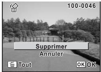 PENTAX ISTDS2 - Suppression d'une seule image - 4