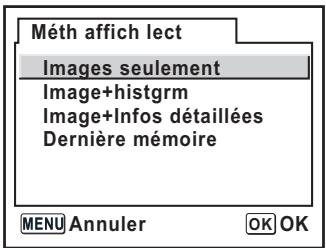 PENTAX ISTDS2 - Changement de méthode d'affichage de la lecture - 1