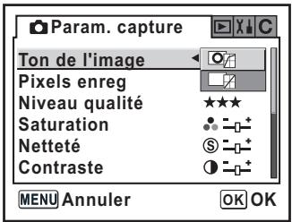 PENTAX ISTDS2 - Réglage du ton de l'image - 1