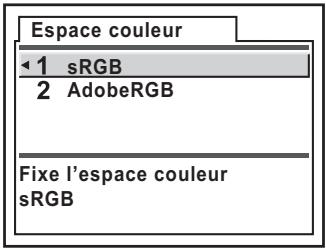 PENTAX ISTDS2 - Réglage de l'espace couleur - 1