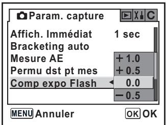 PENTAX ISTDS2 - Correction de l'intensité du flash - 1
