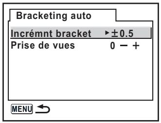 PENTAX ISTDS2 - Réglage du bracketing auto - 1