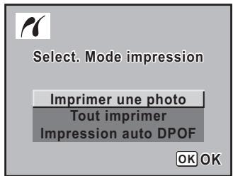 PENTAX ISTDS2 - Lorsque l'imprimante a démarré, mettez l'appareil sous tension. - 1