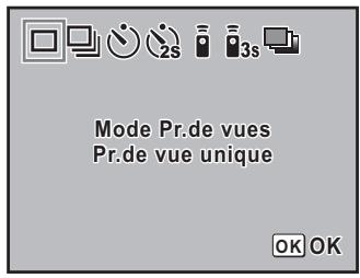 PENTAX ISTDS2 - Appuyez sur le bouton de navigation (▲). - 2