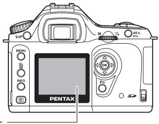 PENTAX ISTDS2 - Indications de l'écran ACL - 1