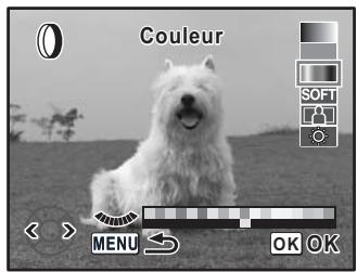 Couleur SOFT MENU OK OK