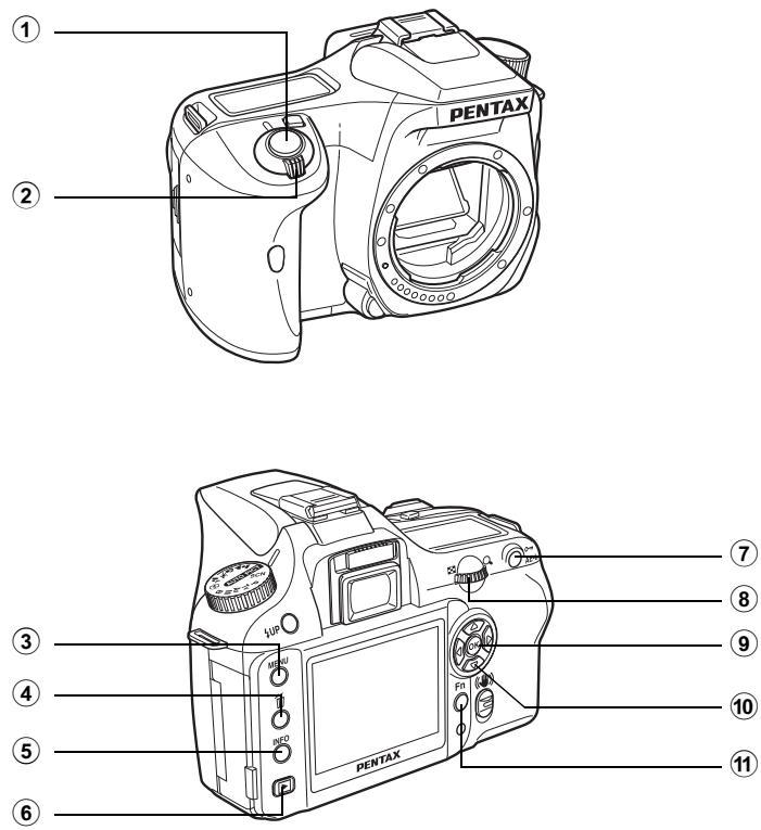 PENTAX K100D - Mode lecture - 1