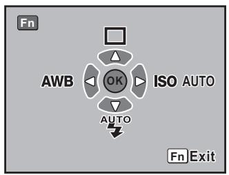 Fn AWB OK ISO AUTO AUTO Fn Exit