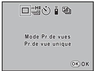 PENTAX K200D - Appuyez sur le bouton de navigation (▲). - 6