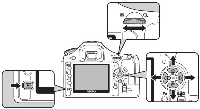 PENTAX K200D - Appuyez sur le bouton OK. - 2