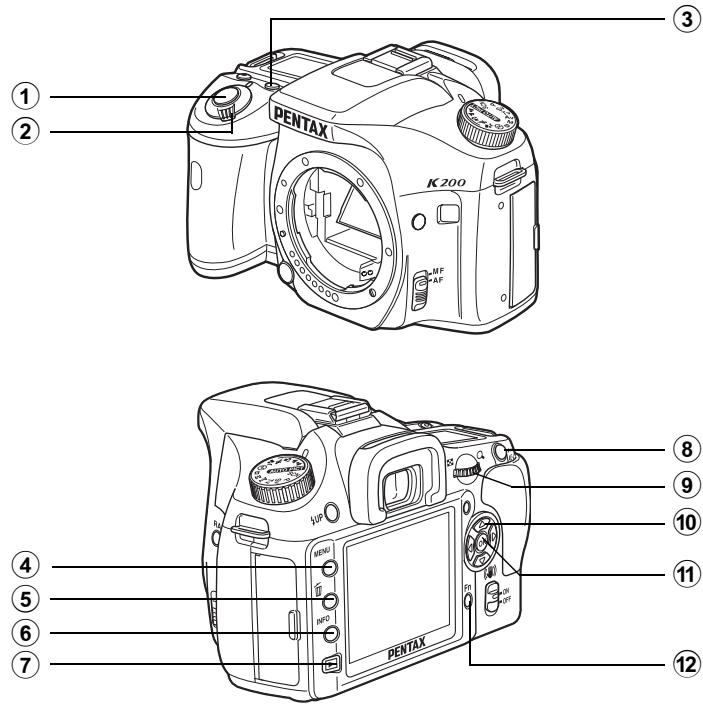 PENTAX K200D - Mode lecture - 1