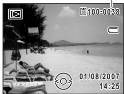 PENTAX OPTIO L40 - Appuyez sur le bouton ▶ après avoir pris une photo. - 1