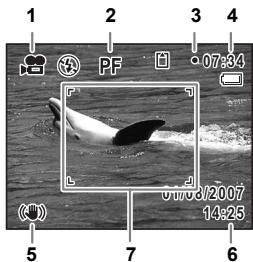 PENTAX OPTIO L40 - Enregistrement d'une séquence vidéo - 1