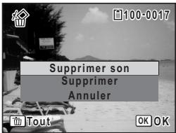 Supprimer son Supprimer Annuler Tout OK OK