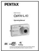 PENTAX OPTIO L40 - Vérification du contenu de l'emballage - 4