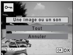 Une image ou un son Tout Annuler OK OK