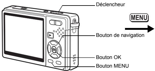 PENTAX OPTIO S12 - Appuyez sur le bouton OK. - 2