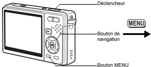 PENTAX OPTIO S12 - Enregistrement de fonctions fréquement utilisées (Réglage Fn) - 6