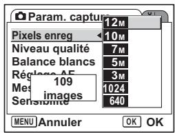 PENTAX OPTIO S12 - Presse le déclencheur à mi-course. - 1