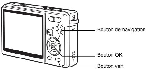 PENTAX OPTIO S12 - Appuyez sur le bouton OK. Le fichier selectionné est copé dans la mémoire intégrée. - 3