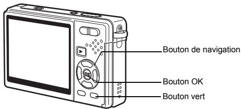 PENTAX OPTIO S12 - Appuyez sur le bouton OK. - 2