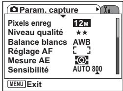 PENTAX OPTIO S12 - Réglage de la fonction d'économie d'énergie - 3