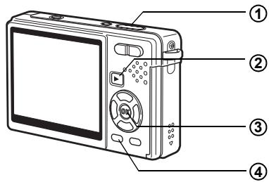 PENTAX OPTIO S12 - Bouton MENU - 1