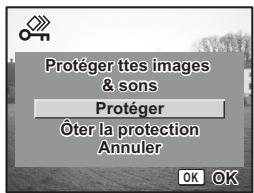 PENTAX OPTIO S12 - Protection de l'ensemble des images, séquences video etsons - 2