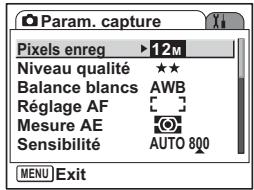 PENTAX OPTIO S12 - Nombre de pixels enregistrés - 1