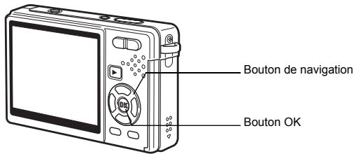 PENTAX OPTIO S12 - Sélectionnez le cadre que vous souhaitez enregistrer à l'aide du bouton de navigation (▲▶) puis appuyez sur le bouton OK. - 1