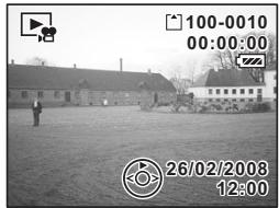 PENTAX OPTIO S12 - Lecture des séquences video - 1