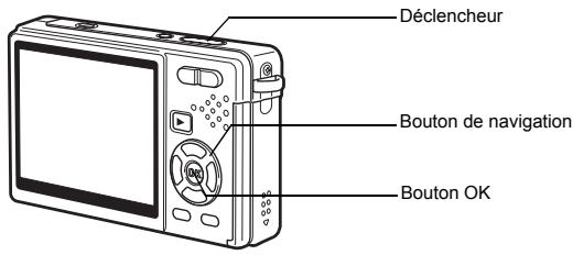 PENTAX OPTIO S12 - Pressez le déclencheur à fond. - 2