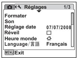 PENTAX OPTIO W60 - Lecture d'un mémo vocal - 3