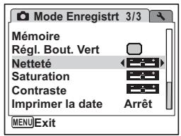 PENTAX OPTIO W60 - Réglage de la netteté (netteté) - 2