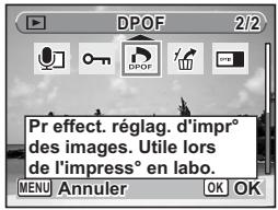 PENTAX OPTIO W60 - Appuyez sur le bouton OK. - 4