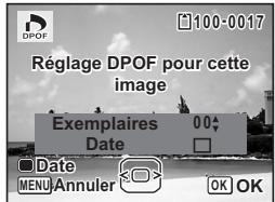 PENTAX OPTIO W60 - Appuyez sur le bouton OK. - 1