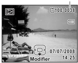 PENTAX OPTIO W60 - Lecture des images - 1
