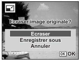 PENTAX OPTIO W60 - Modification de la taille et de la qualité d'image (redéfinir) - 3