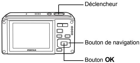 PENTAX OPTIO W60 - Utilisation du retardateur - 4