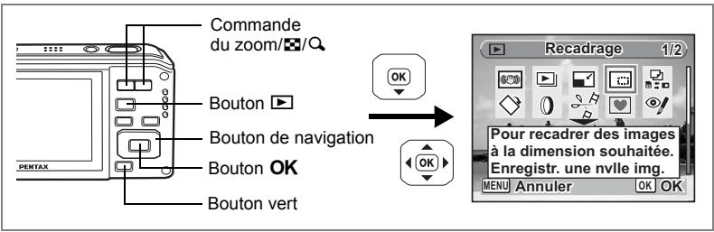 PENTAX OPTIO W60 - Modification de la taille et de la qualité d'image (redéfinir) - 4