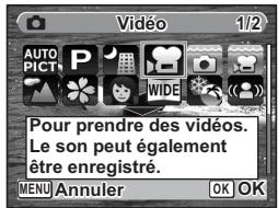 PENTAX OPTIO W60 - Enregistrement d'une série videoo - 1