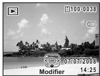 PENTAX OPTIO W60 - Réglage à l'aide des menus - 2
