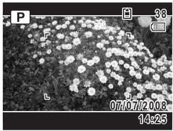 PENTAX OPTIO W60 - Écrans de prise de vue et de lecture lorsqu [7.5M] est sélectionné - 1