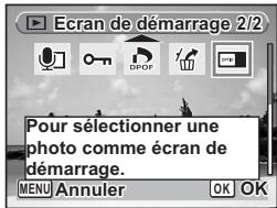 PENTAX OPTIO W60 - Réinitialisation des réglages par défaut (réinitialisation) - 6