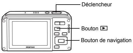 PENTAX OPTIO W60 - Lecture des images fixes - 1