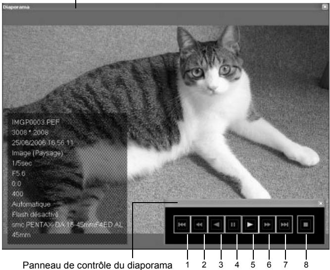 PENTAX PHOTO BROWSER 3 - Défilament continu des images (diaporama) - 1